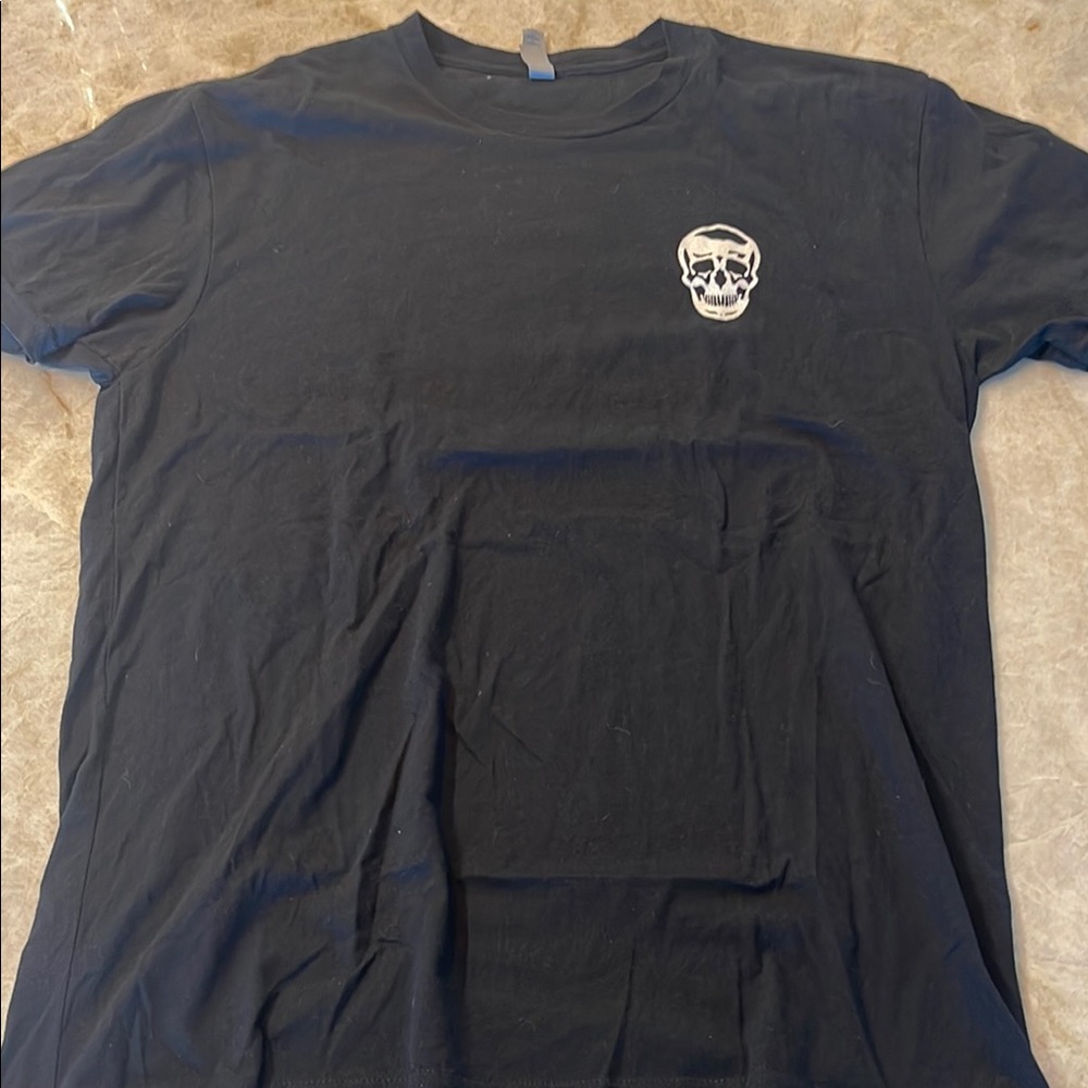 Black Short Sleeve Cotton Tees